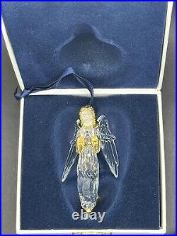 Swarovski Crystal Christmas 2000 Angel Ornament in Original Box Austria 243453
