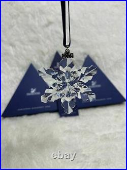 Swarovski Crystal Christmas Annual 2008 Snowflake Ornament 622498 NIB