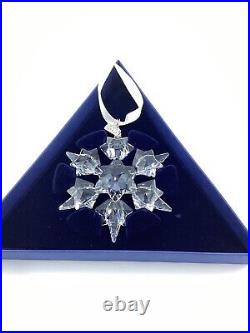 Swarovski Crystal Christmas Annual Ornament 2010 Snowflake Austria