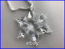 Swarovski Crystal Christmas Annual Snowflake Ornament 2010 Complete with Box EUC