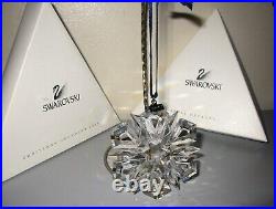 Swarovski Crystal Christmas Annual Snowflake Star Ornament 1999 +Box