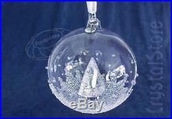 Swarovski Crystal Christmas Ball Ornament 2013 With Box/certificate