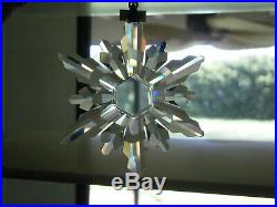 Swarovski Crystal Christmas Large Ornament Annual 1998