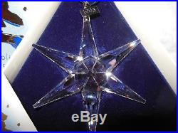 Swarovski Crystal Christmas Large Snowflake Ornament Annual Edition 1993