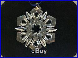 Swarovski Crystal Christmas Ornament 1999 Star Snowflake