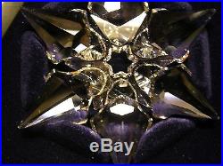 Swarovski Crystal Christmas Ornament 2000 Snowflake Annual Star 243452