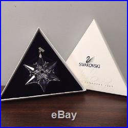 Swarovski Crystal Christmas Ornament 2000 Tree Snowflake Star A9445NR200001