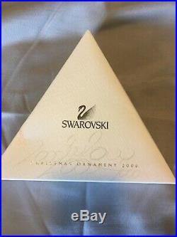 Swarovski Crystal Christmas Ornament 2000 with Box and Packaging