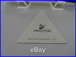 Swarovski Crystal Christmas Ornament 2001