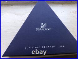 Swarovski Crystal Christmas Ornament 2008 With Box