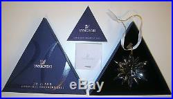 Swarovski Crystal Christmas Ornament 2011 20 Year Anniversary witho OUTER SLEEVE