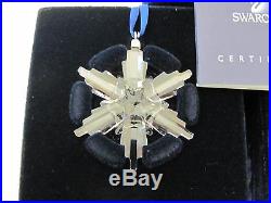 Swarovski Crystal Christmas Ornament Little Star Set of 3 Pieces