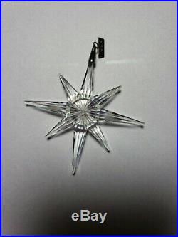 Swarovski Crystal Christmas Snowflake Ornament 1995