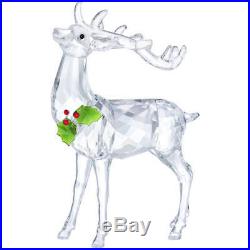 Swarovski Crystal Christmas Stag #5403311 Mint & New in Box