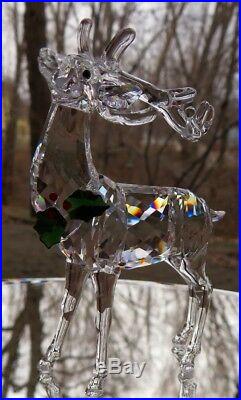 Swarovski Crystal Christmas Stag #5403311 Mint & New in Box