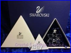 Swarovski Crystal Christmas Star Snowflake 1996 Ornament 199734 MIB+COA