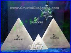 Swarovski Crystal Christmas Star Snowflake 2000 Ornament SCO2000 MIB+COA