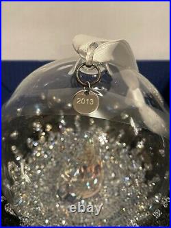 Swarovski Crystal Christmas Tree Ball Ornament Annual Edition 2013, Retired, NIB
