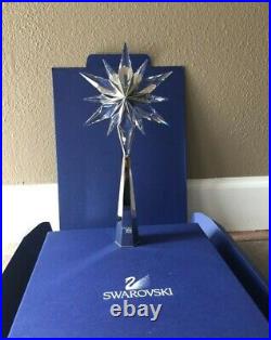 Swarovski Crystal Christmas Tree Topper Rockerfeller Shining Star 843215