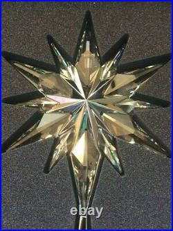 Swarovski Crystal Christmas Tree Topper Rockerfeller Shining Star 843215