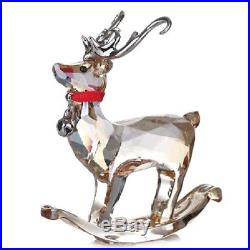 Swarovski Crystal Christmas Winter Reindeer 1086146 Ornamental Figurine