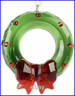 Swarovski Crystal Christmas Wreath Ornament #5223687 Brand Nib Xmas Save$$ F/sh