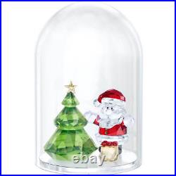 Swarovski Crystal Creation 5403170 Bell Jar-Christmas Tree & Santa