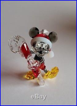 Swarovski Crystal, Disney Mickey Mouse Christmas Ornament, Rare, Art No 5135938