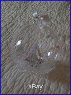 Swarovski Crystal Figurine ANNUAL EDITION 2013 Christmas Ball Ornament MIB