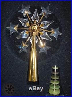 Swarovski Crystal Gold Christmas Tree Topper withBox - 6