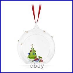 Swarovski Crystal Holiday Cheers Tree and Gifts Ball Ornament 5681633