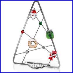 Swarovski Crystal Holiday Cheers Tree with Magnets, Set of 7, 5596393