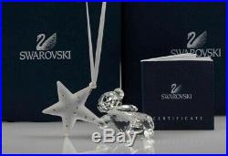 Swarovski Crystal Kris Bear 2008 Annual Edition 945580 Christmas Ornament