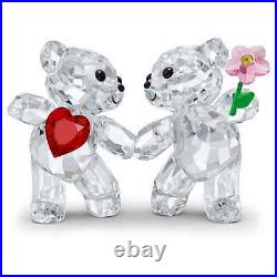 Swarovski Crystal Kris Bear Happy Together Figurine Decoration 5558892