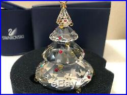Swarovski Crystal Large Christmas Tree Item #7197 With Box