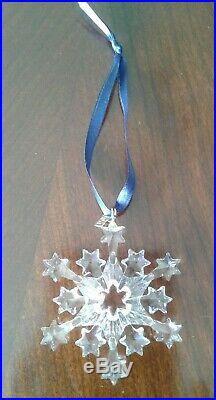 Swarovski Crystal Large Star Christmas Ornament 2004
