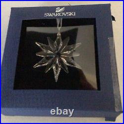 Swarovski Crystal Little Star Snowflake Ornament 1092038 Christmas 2011