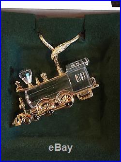 Swarovski Crystal Memories Locomotive Train Christmas Ornament #219871 NIB