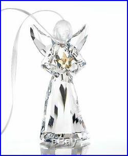 Swarovski Crystal Mint Christmas Angel Ornament Annual Edition 2009 Rare 1006042