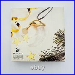 Swarovski Crystal Moon Christmas Ornament NEW IN BOX