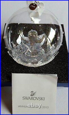 Swarovski Crystal, New 2015 Christmas Ball Ornament. Lim-Edition, Art No 5135821