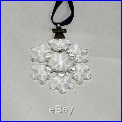 Swarovski Crystal Ornament 181632 ln box 1994 Christmas Snowflake
