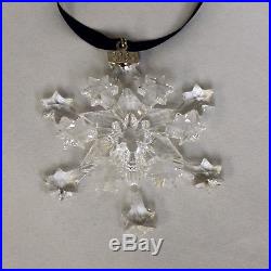 Swarovski Crystal Ornament, 631562 2004 Christmas Snowflake, 3H $225 V MIB