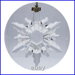 Swarovski Crystal Ornament, Christmas Snowflake 1998, (220037) 3 MIB
