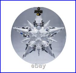 Swarovski Crystal Ornament, Christmas Snowflake 2001, (267941) 3 No Box