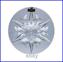 Swarovski Crystal Ornament, Christmas Snowflake 2002, (288802) 3 MIB