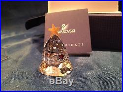 Swarovski Crystal, ROCKING CHRISTMAS TREE CLEAR MIB 1054563 RETIRED