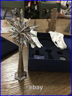 Swarovski Crystal Rockefeller Center Star Tree Topper Christmas