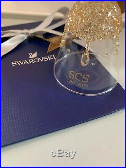 Swarovski Crystal SCS Jubilee Gift 2017 Christmas Bell Ornament 5295582