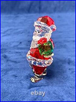 Swarovski Crystal Santa Claus with Gift Bag 5539365. New in box. Free Shipping